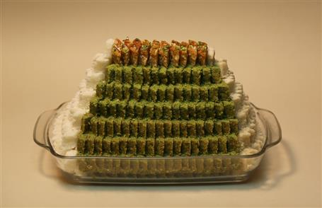 چهار لوز - ظرف پیرکس