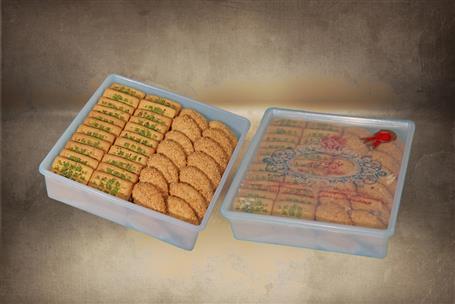 نان کنجدی پسته ای